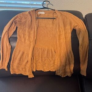 Dreamers Women's Brown Cardigan